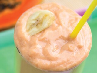 Cerelac banana & pawpaw smoothie